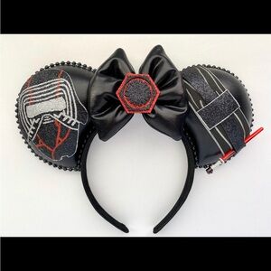 Disneyland Kylo Ren inspired Disney Mickey ears